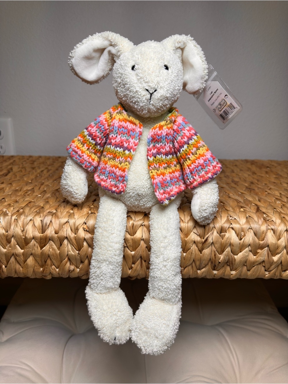 Jellycat  Vintage Jumperjack Bunny / BNWT / Retired & Extremely HTF